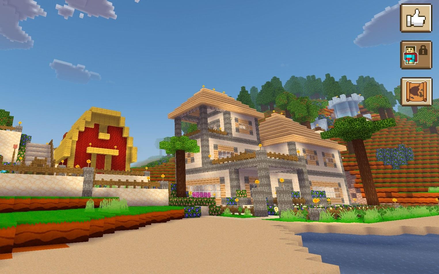 Construções Que Você Pode Fazer No Minecraft on X: Casa na montanha # Minecraft  / X