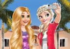 Frozen And Rapunzel Fashion Selfie
