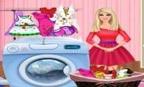 Barbie Washing Clothes