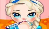 Bebê Elsa Flu Problemas