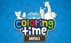 Coloring Time Animals