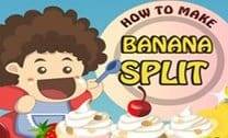 Como fazer Banana Split