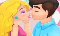 Dia dos Namorados Beijando Concurso Lesão