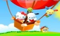Hello Kitty aventura no balão