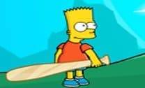 Jogar beisebol com Bart Simpsons