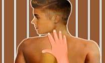 Massagem no Justin
