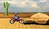 Motocicleta no Deserto
