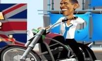 Obama Pilotando