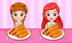 Princess Hotdog Eating Contest