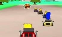 Simpsons Kart race
