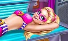 Super Barbie Tanning Solarium