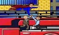 Superman salvando vidas