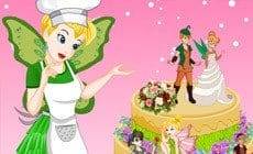 Tinker Bell Fairy Wedding Cake