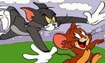 Tom e Jerry quebra-cabeça