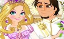 Vestido de Casamento de Rapunzel