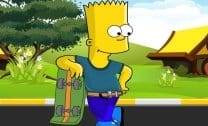 Vestindo Bart Simpson