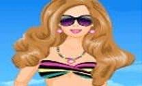 Vestir a Barbie para praia