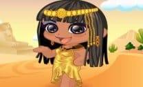 Vestir pequena Cleopatra